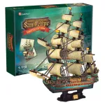 PUZZLE 3D Sailing ship The Spanish ArmadaSan Felipe