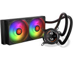 Krux HydroGlance 240 LCD, water cooling, black