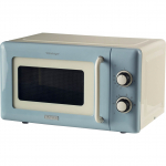 Ariete Vintage microwave (cream/blue, 20 liters)