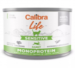 CALIBRA Cat Life Sensitive Rabbit - m&auml;rg kassitoit - 200g