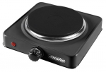 Mesko Home MS 6508 pliidiplaat must t&ouml;&ouml;pinnale suletud plaat 1 tsoon(id)