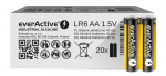 Leelispatareid everActive Industrial Alkaline LR6 AA - pappkarp 40 tk