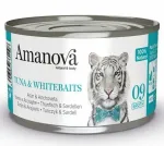 Amanova Cat Tuna & Whitebaits w bulionie puszka 70g