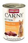 ANIMONDA Carny Kitten veiseliha ja linnulihaga m&auml;rgtoit kassidele - 400g