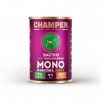 CHAMPER Gastro Monoprotein kalkunisisaldusega m&auml;rg koeratoit - 400g