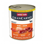 ANIMONDA GranCarno Adult Beef with chicken - wet dog food - 800g