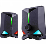 PC SPEAKERS ROCKET 2.0 6W LED USB BLACK