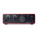 Focusrite Scarlett Solo 4. p&otilde;lvkonna 2-kanaliline helikaart