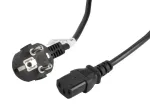 Lanberg CA-C13C-11CC-0050-BK toitekaabel must 5 m C13 pistik CEE7/7