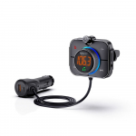 Savio TR-14 saatja FM z Bluetooth ja ładowarką PD 87.6&ndash;107.9 MHz Bluetooth/USB must