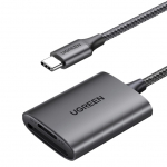 Ugreen SD/TF kaardilugeja Ugreen CM401 USB C 5Gb/s - hall