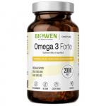 BIOWEN Omega 3 Forte 1000 mg EPA, 500 mg DHA &ndash; food supplement for humans &ndash; 90 capsules