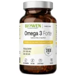 BIOWEN Omega 3 Forte 1000 mg EPA, 500 mg DHA &ndash; food supplement for humans &ndash; 90 capsules