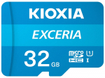 Kioxia Exceria m&auml;lukaart 32 GB MicroSDHC klass 10 UHS-I