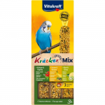 VITAKRAFT Kr&auml;cker Mix Banaan, kiivi, pipar - maiused viirpapagoile - 3 tk.