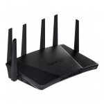 Synology RT6600ax ruuter WiFi6 1xWAN 3xGbE 1x2.5Gb traadita ruuter kolme sagedusribaga (2.4 GHz / 5 GHz / 5 GHz) must