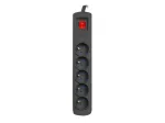 Surge protector Bercy 400 3m 5 sockets black