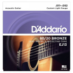 D'Addario EJ13 - acoustic guitar strings (11-52)