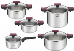 TEFAL Cook & Clip Cookware Set 10 pcs G723SA74