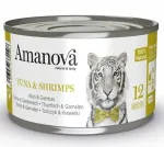 Amanova Cat Tuna & Shrimps w bulionie puszka 70g