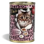 O&rsquo;CANIS Goose and chicken with safflower oil - wet cat food - 400g