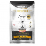 BIOFEED Euphoria Fresh Adult kalkuni monoproteiin XS/S - kuiv koeratoit - 500g