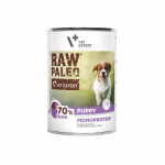 RAW PALEO kutsikas monoproteiiniga pardiliha - m&auml;rgtoit kutsikatele - 400 g