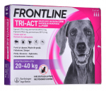 FRONTLINE Tri-act L 20-40 kg - Parasite drops for dogs - 3 x 4 ml.