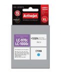 Activejet AB-1000CN tint (asendus Brother LC1000C/970C tindiprinterile; Supreme; 36 ml; ts&uuml;aan). Prindib 550% rohkem.