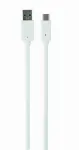 Gembird CCP-USB3-AMCM-1M-W USB-kaabel USB 3.2 Gen 1 (3.1 Gen 1) USB A USB C Valge