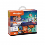 MARIOINEX Mini Waffle City ehitusklotsid bensiinijaam, 148 osa