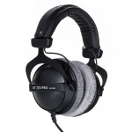 Beyerdynamic DT 770 PRO k&otilde;rvaklapid, juhtmega, peav&otilde;ruga, muusika, must
