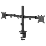 Savio UM-03 kahekordne lauakinnitus monitorile 17&Prime;&ndash;32&Prime;