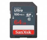 SanDisk Ultra m&auml;lukaart 64 GB SDXC UHS-I klass 10