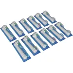 Braun Oral-B Pro 3D White brush heads, pack of 12 (white, frustration-free outer packaging)