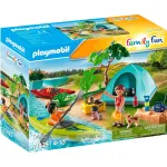 PLAYMOBIL 71425 Family Fun Camping, Construction Toy