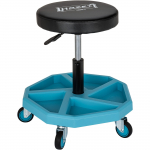 Hazet work seat 195N-4 blue/black, load capacity up to 150kg, height adjustable