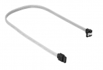 Sharkoon SATA III Kabel kątowy biały - 60 cm
