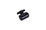 Alphacool Eiszapfen 2 way ball valve, deep black - 17142