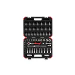 Gedore Red Socket set 3/8 ", 59 pieces&nbsp;(red / black, with Shift-gun, SW 6mm - 24mm)
