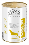 4VETS Natural Urinary No Struvit Dog - m&auml;rg koeratoit - 400 g
