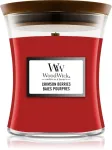 Medium Scented Candle WOODWICK Medium Hourglass Candles Crimson Berries 275 g, 1 piece