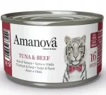 Amanova Cat Tuna & Beef w bulionie puszka 70g