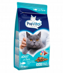 PREVITAL t&auml;iskasvanud tuunikala kuivtoit kassidele 1,4 kg