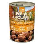 ARQUIVET v&auml;rsked kalkunilihapallid - m&auml;rg koeratoit - 400g