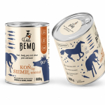 BEMO Koń by siemię uśmiał Mono - wet dog food - 800g