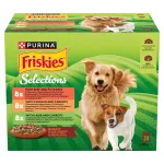 PURINA FRISKIES t&auml;iskasvanud kana ja lambaliha mitmikpakk 24x85g