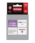 Activejet AB-1000MN tint (asendus Brother LC1000M/970M tintidele; Supreme; 35 ml; magenta). Prindib 550% rohkem.