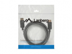 Lanberg CA-DPDP-10CC-0030-BK DisplayPort-kaabel 3 m must