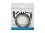 Lanberg CA-DPDP-10CC-0030-BK DisplayPort-kaabel 3 m must